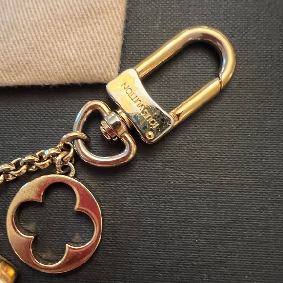 Beautiful, authentic Louis Vuitton bracelet, gold tone, beige, cream - Picture 2 of 12